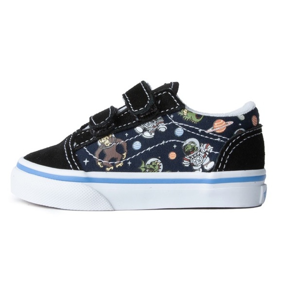 Vans Other - VANS Old Skool V - Glow Cosmic Zoo Black/Blu